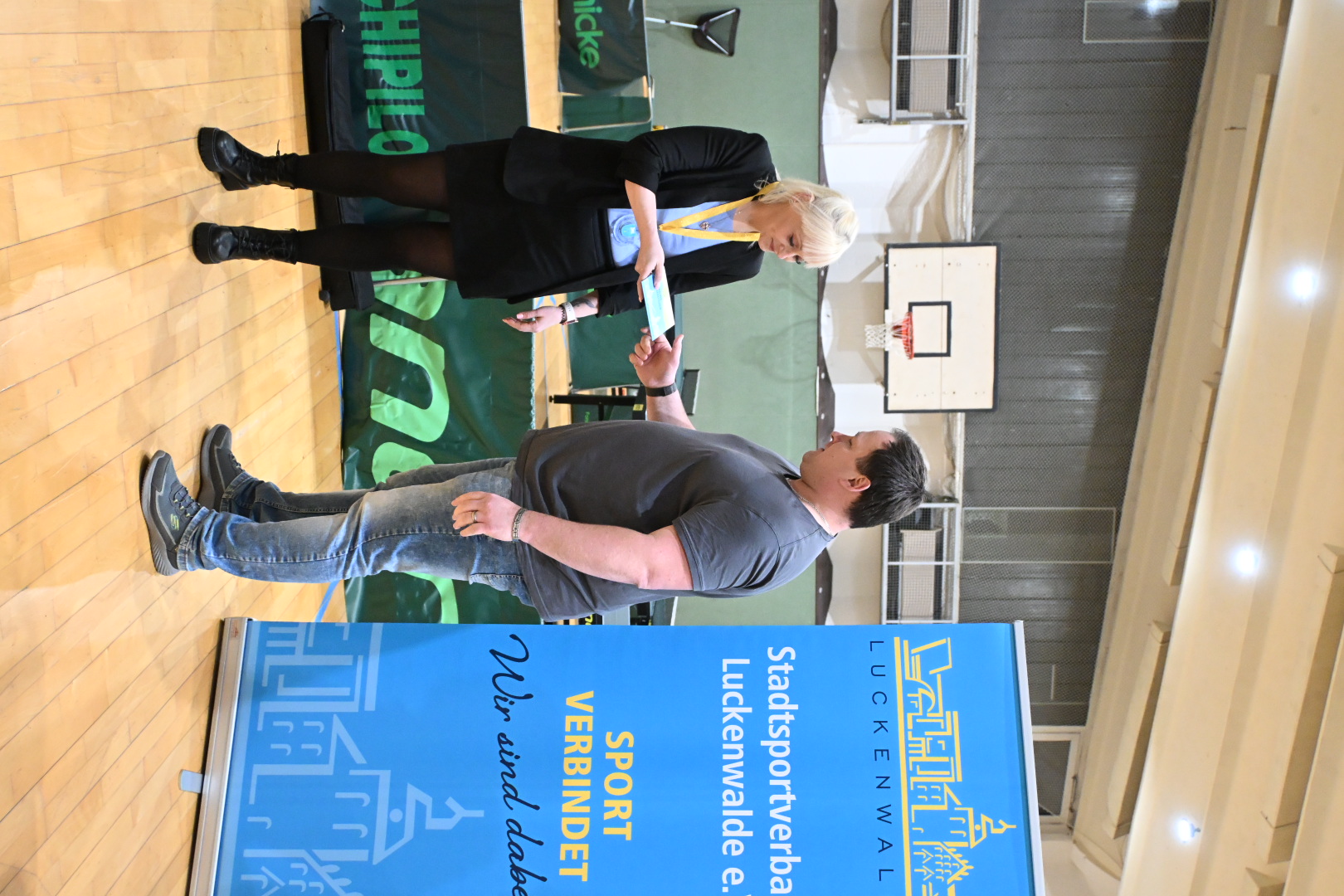 Ehrung durch den Stadtsportbund Luckenwalde