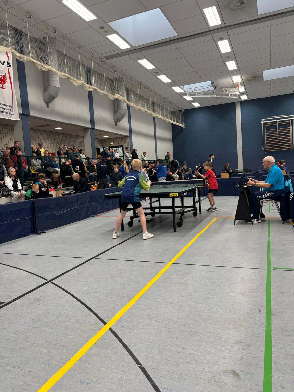 Lean im Einsatz bei seiner ersten Landesmeisterschaft