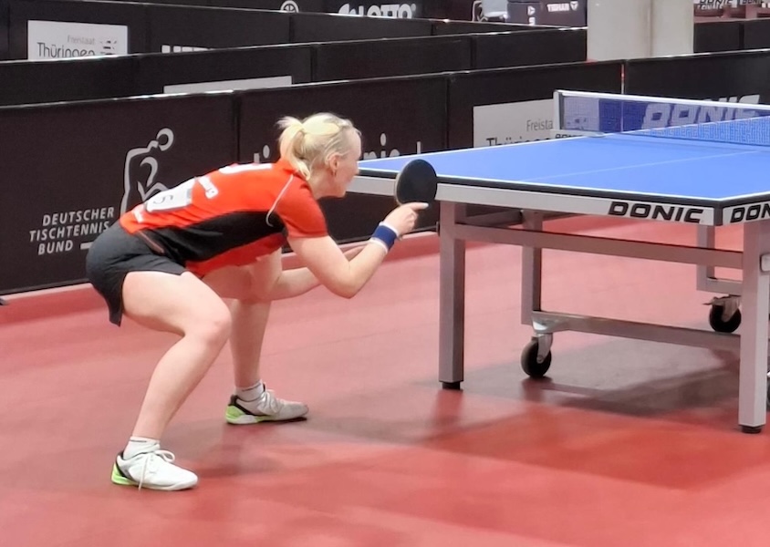 Jenny bei höchster Konzentration