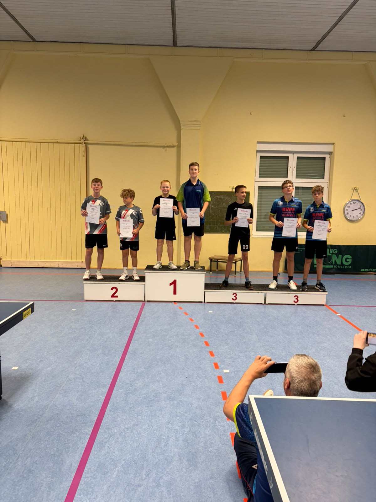 Kreismeisterdoppel Luca und Sixten