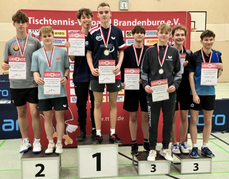 3. Platz im Doppel mit Felix Beck