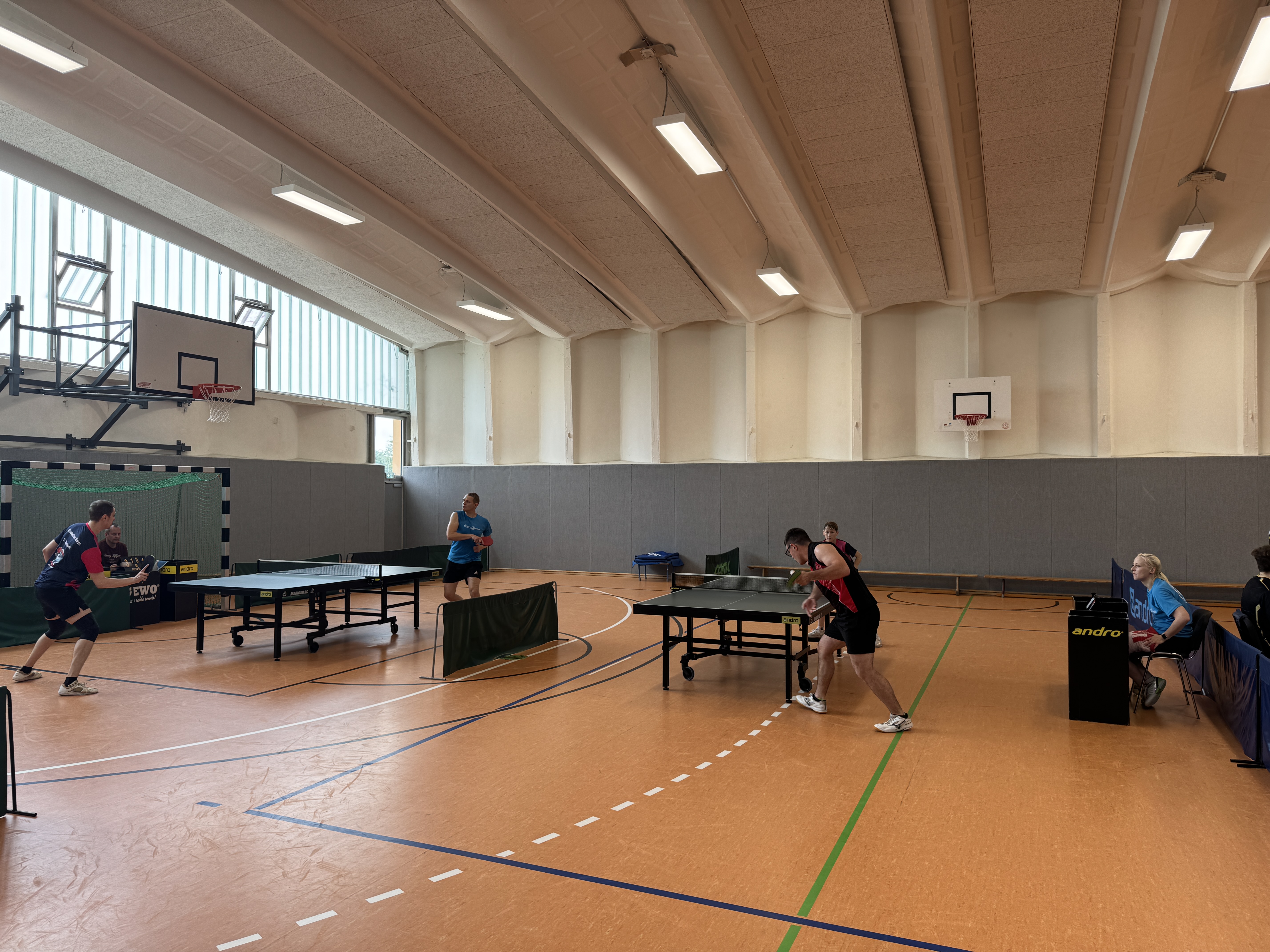 Beim letzten Gruppenspiel in Brandenburg gegen die Blockstreet Boys