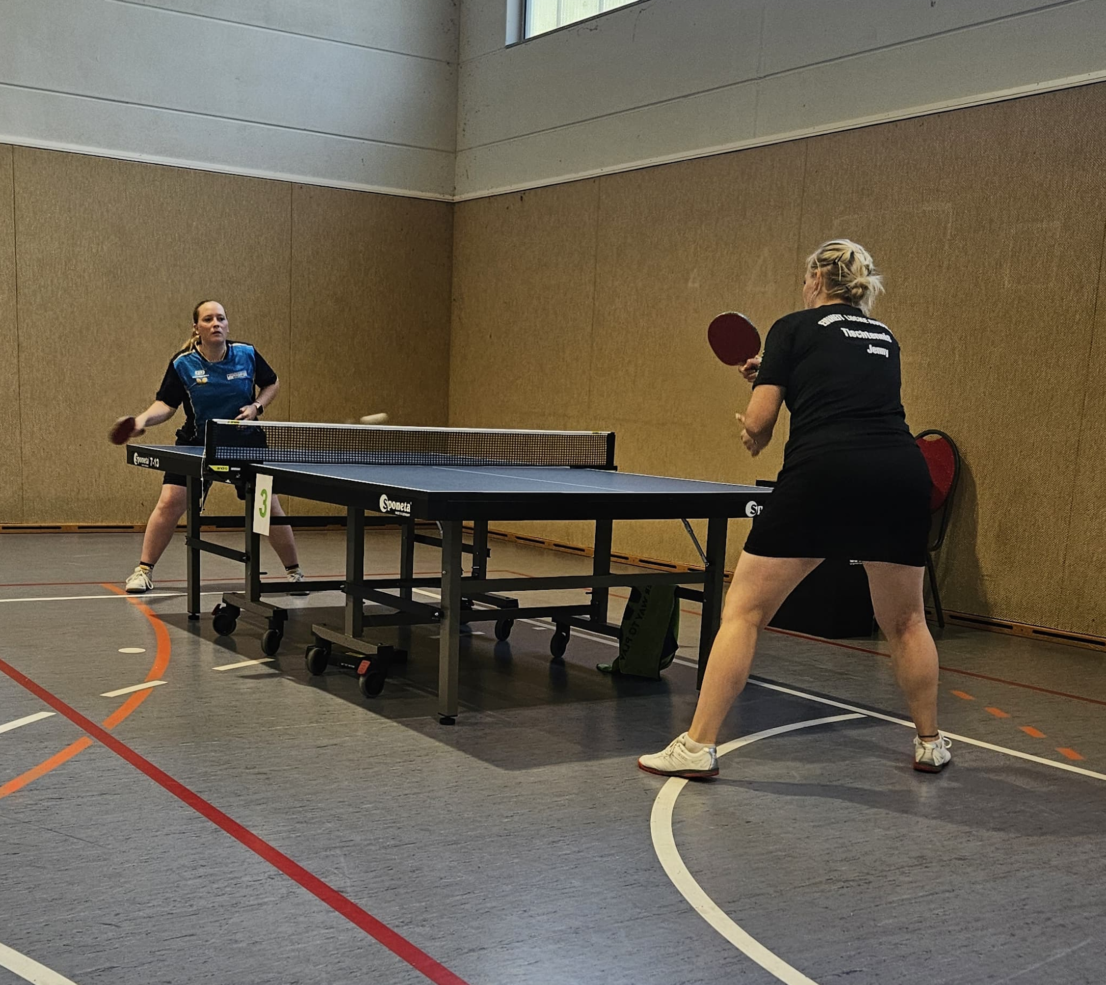 Spiel gegen Gina Lorenz (Fürstenwalde)