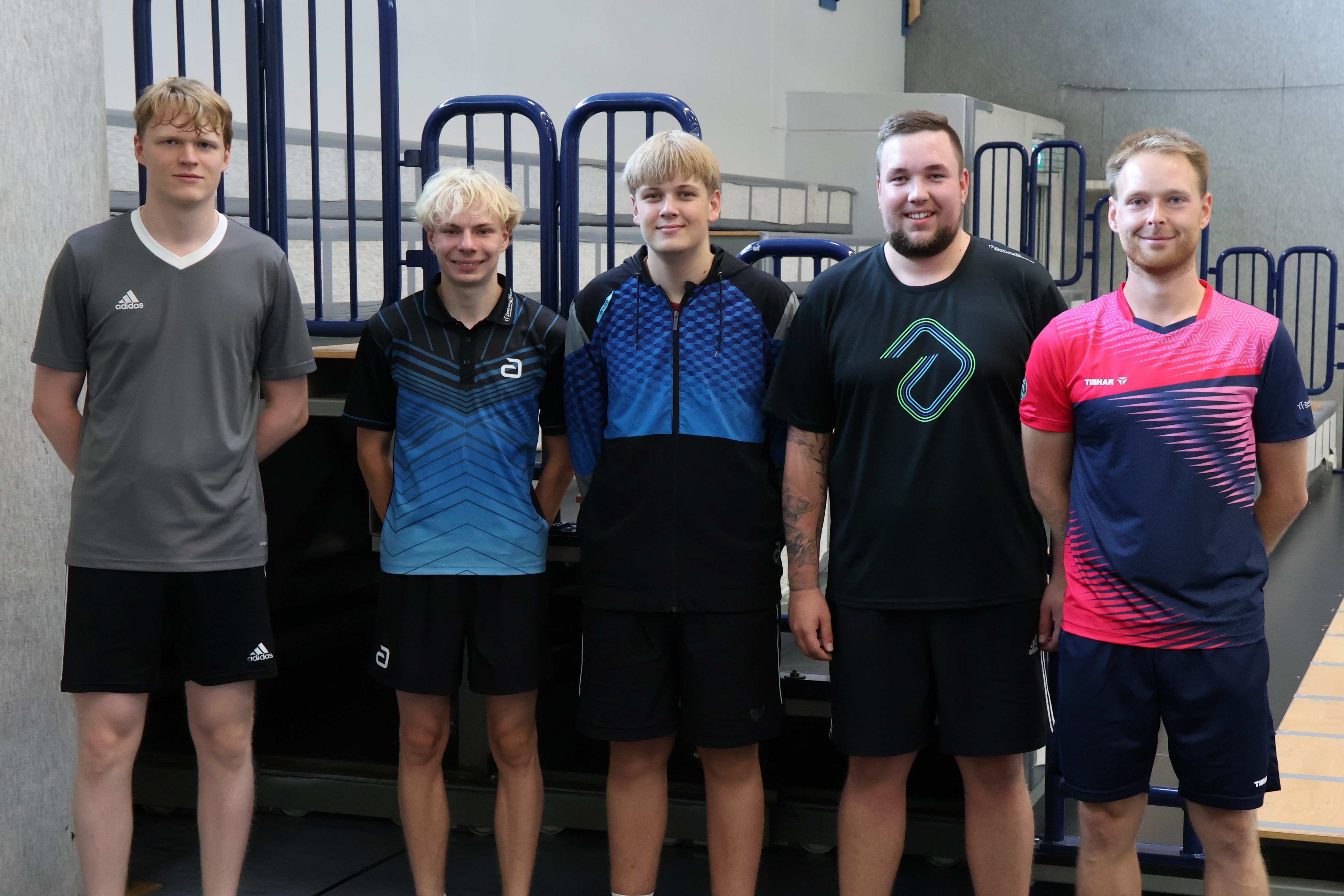 Max, Anton, Connor, Phillip und Dominik (v.l.n.r.)
