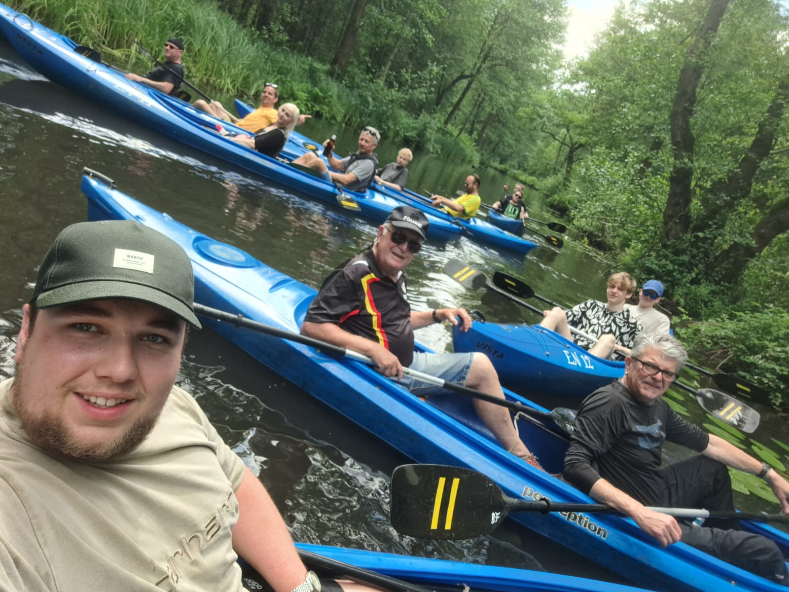 Die Luckenwalder unterwegs im Spreewald